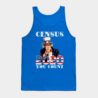 Census 2020 You Count Tank Top